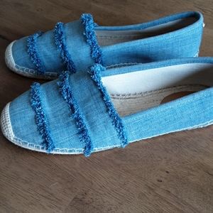 Michael Kors Tibby Denim Loafer, Sz11, EUC